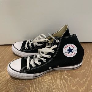 Chuck Taylor Hi-Top black Converse All-Star Sneakers Unisex
